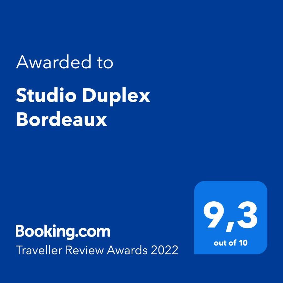 Studio En Duplex-Aircon-Terrasse-Parking-Calme 波尔多 外观 照片