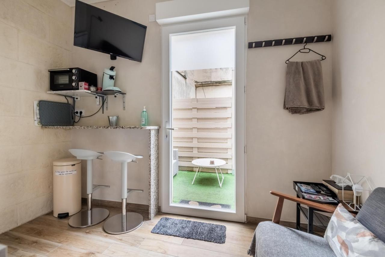 Studio En Duplex-Aircon-Terrasse-Parking-Calme 波尔多 外观 照片