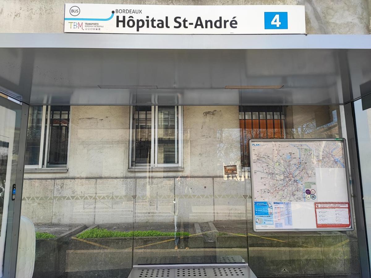 Studio En Duplex-Aircon-Terrasse-Parking-Calme 波尔多 外观 照片